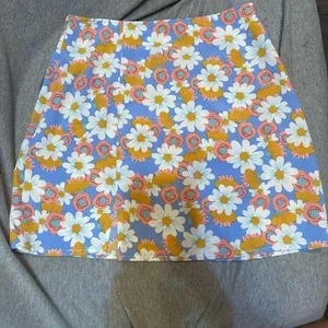 SHEIN mini flowered skirt thumbnail 1
