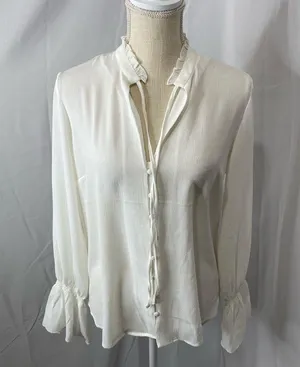 Dex the Suit Shop Ivory top size small White thumbnail 6