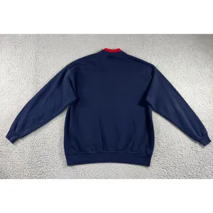 Vintage Cardinal‎ Sweatshirt Women XL 90s Embroidered Mock Neck Grandma Grunge thumbnail 3