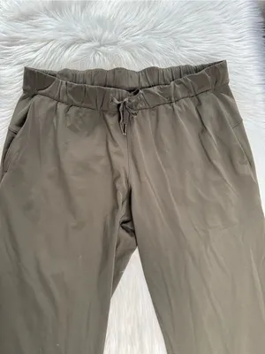 Lululemon Dark Olive On The Fly Cropped 23” Pant thumbnail 3