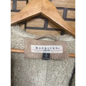 Maurice’s Brown‎ Sherpa Lined Jacket Size Small thumbnail 5