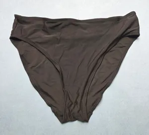 Envya Brown Swim Beach Cheeky Flirty Boho Bikini Bottom L‎ Large 12 thumbnail 1