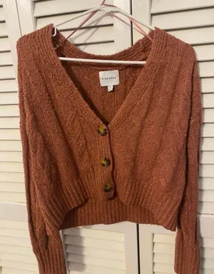 Sweater cardigan set Pink Size M thumbnail 1