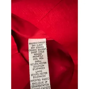 Jessica McClintock‎ Red Mini Cocktail Dress Bodycon Satin 6 Open Back Bandage thumbnail 6