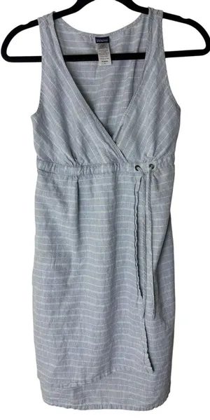 Patagonia Women's Island Hemp Crossover Dress - Size 4 thumbnail 1
