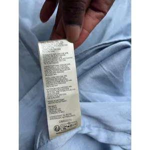 Anthropologie Light Blue Grey Strapless Midi Dress Size 8 thumbnail 16