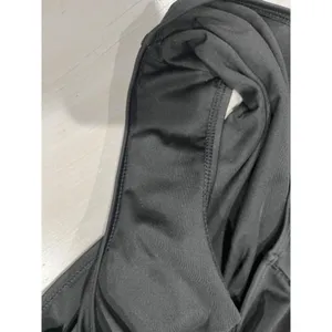 Black One Piece‎ Swimsuit Ruched Tummy Control Spaghetti Strap XL thumbnail 2