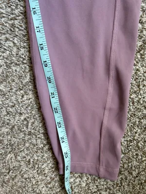 Women's Mauve High-Waist Active Leggings XXL Athleisure Stretch Work Out thumbnail 4