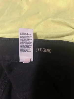 American Eagle Outfitters Women’s Black Solid Jegging Size 14 Regular thumbnail 9