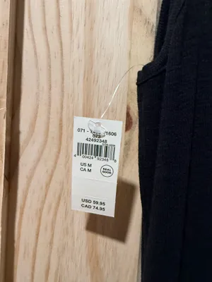 black dress Size M thumbnail 2