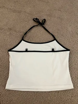 SheIn Car Graphic Halter Tank thumbnail 2
