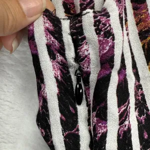 Free People Maxi Dress Size 8 Midnight Combo Striped Floral‎ Rayon Blend thumbnail 10