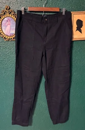 Gap Women’s Black Pull On Pants Sz Medium thumbnail 1