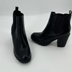 Soda Y2K Chunky Chelsea Womens Boots Sz 9 Lug Sole Grunge Ankle Punk Edgy Street thumbnail 11