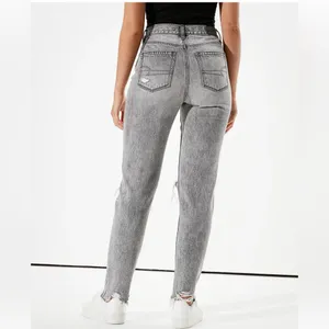 American Eagle Outfitters Distressed Mom Jeans thumbnail 2
