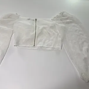 Bundle only! Must be with $15 or more PrettyLittleThing White Sheer Puff Sleeve thumbnail 5