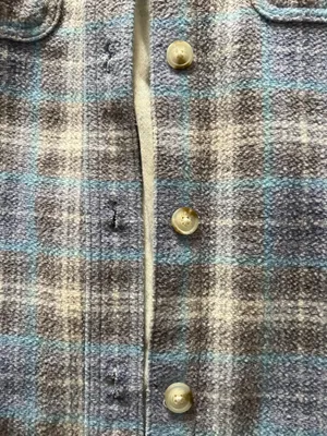 American Eagle Oversized Plaid Shacket thumbnail 3