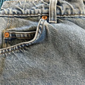 VTG Levi’s 941 Orange Tab High Waisted Denim Shorts Sz 8 Reg Fit Cut Offs thumbnail 5