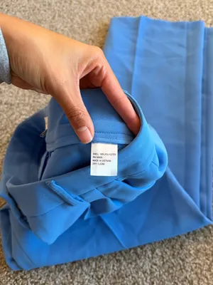 Gianni Bini tailored wide-leg trousers vibrant cornflower blue Business Casual 6 thumbnail 3