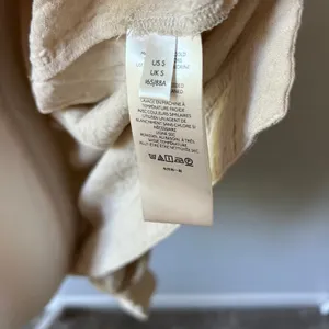 Free People Lightweight Pullover Button Up Neutral Beige Size Small thumbnail 7