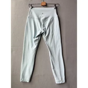 Lululemon Align High Rise Pant 25" Powder Blue Size‎ 8 Nulu Yoga Leggings thumbnail 6