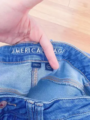 American Eagle Dreamy Drape Stretch Super High-Waisted Cargo Baggy Wide-Leg Jean Sz 10 thumbnail 8