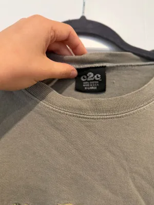 Crew Neck Gray Size XL thumbnail 3