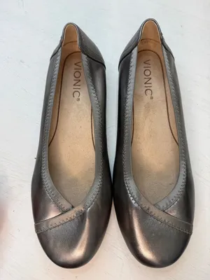 Vionic Spark Caroll Classic Ballet Flat Metallic Women’s Shoes Size 7 thumbnail 1