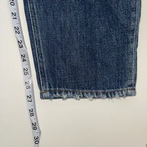KanCan Nonstretch 100% Cotton Ripped High Rise Dark Wash Mom Jeans thumbnail 11
