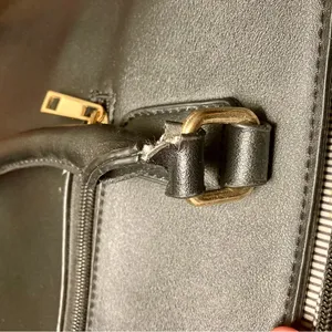 Large black women’s  3-piece handbag set thumbnail 6