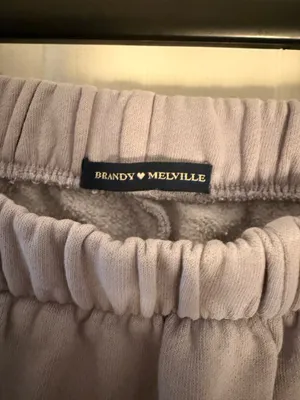 Brandy Melville Sweatpants Blue Grey thumbnail 3