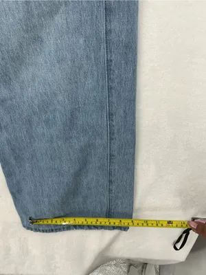 Hollister Light Blue Wide-Leg Jeans 1039 thumbnail 6