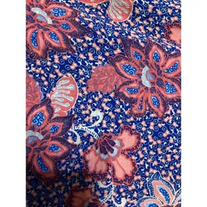 Free People Teegan Mini Dress Red Floral V Neck Boho Festival L 12 Spring Summer thumbnail 5
