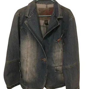 Vintage Plus Size‎ Retro Mecca Fem Jean Jacket Blazer EUC Size 2X thumbnail 1
