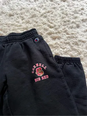 Champion Women’s' Black Cornell 'Big Red' Sweatpants thumbnail 2