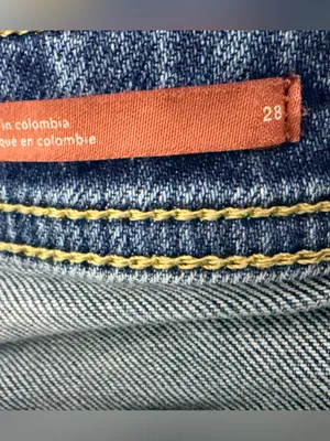 Pilcro by Anthropologie Slim Straight Leg jeans size 28 thumbnail 7