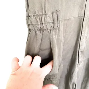 Abercrombie Fitch Green Sleeveless Utility Jumpsuit Small Tall thumbnail 7
