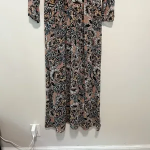 For‎ Love & Lemons Grace Maxi Dress in Nude Floral Size Small thumbnail 6