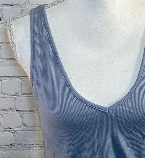 BLUSH MARK "Oh My Blue" Cropped Tank Top thumbnail 2