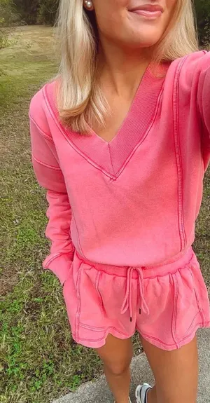 FREE PEOPLE Intercept Romper in Hibiscus Size Small thumbnail 1