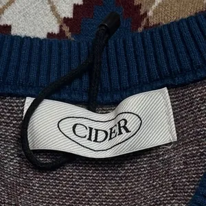 NWOT Cider Sweater Vest Blue Argyle Print‎ Academia Preppy Old Money S/M thumbnail 7