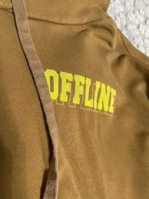 Brown Aerie Offline Hoodie Oversized thumbnail 2