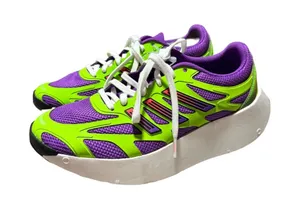 adidas Adizero Aruku Lace Up Women's 7.5 Green Purple Sneakers Athletic JP556 NW thumbnail 1
