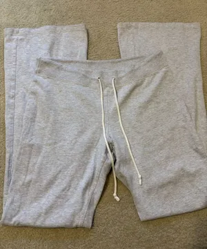 Brandy Melville Light Gray Drawstring Sweatpants thumbnail 1