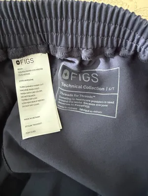 Figs Grey Straight-Leg Cargo Joggers Size S/T thumbnail 9