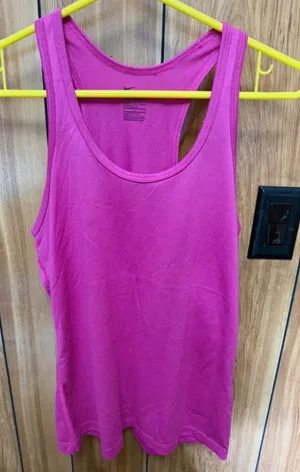 Pink Nike Active Dri-Fit Tank Top thumbnail 1
