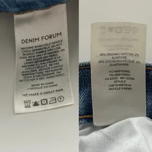 Aritzia Denim Forum The Arlo Hi-Rise Straight Jean Sz 26 Tall Minimalist 90's thumbnail 6