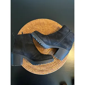 Vagabond Shoemakers Grace‎ Black Leather Block Heel Ankle Boots Womens 40 thumbnail 7