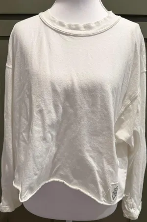 Free People White Top Size XS thumbnail 1