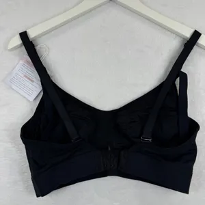 Simple Wishes Nursing and Pumping‎ Bra Black Full Cup Size Medium 11640 thumbnail 6